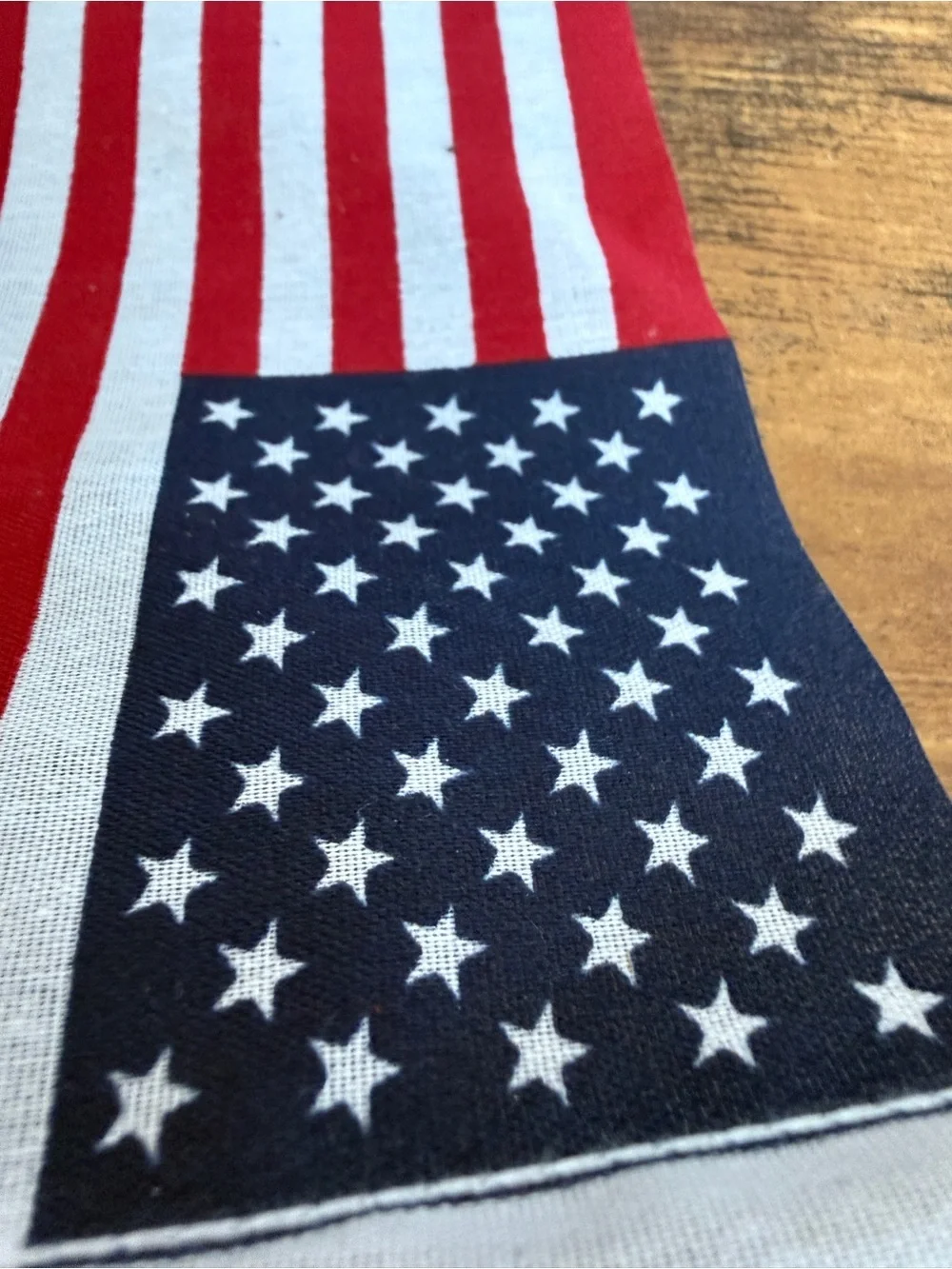 American Flag Handheld Party Flag - Red, White & Blue